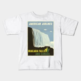 Vintage Poster Niagara Kids T-Shirt